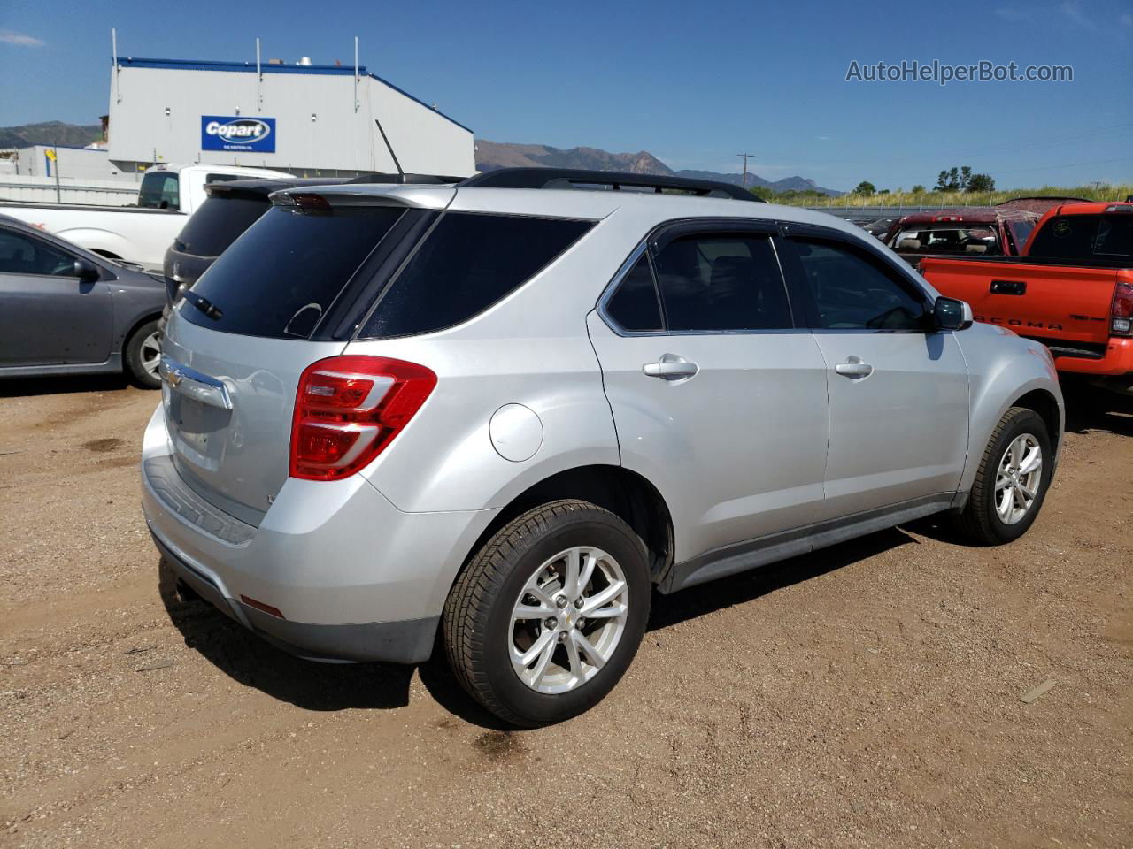 2017 Chevrolet Equinox Lt Silver vin: 2GNFLFEK2H6229109