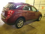 2016 Chevrolet Equinox Lt Красный vin: 2GNFLFEK3G6149817