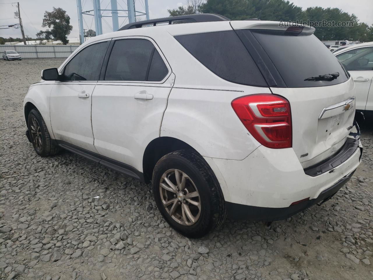 2016 Chevrolet Equinox Lt White vin: 2GNFLFEK3G6277653