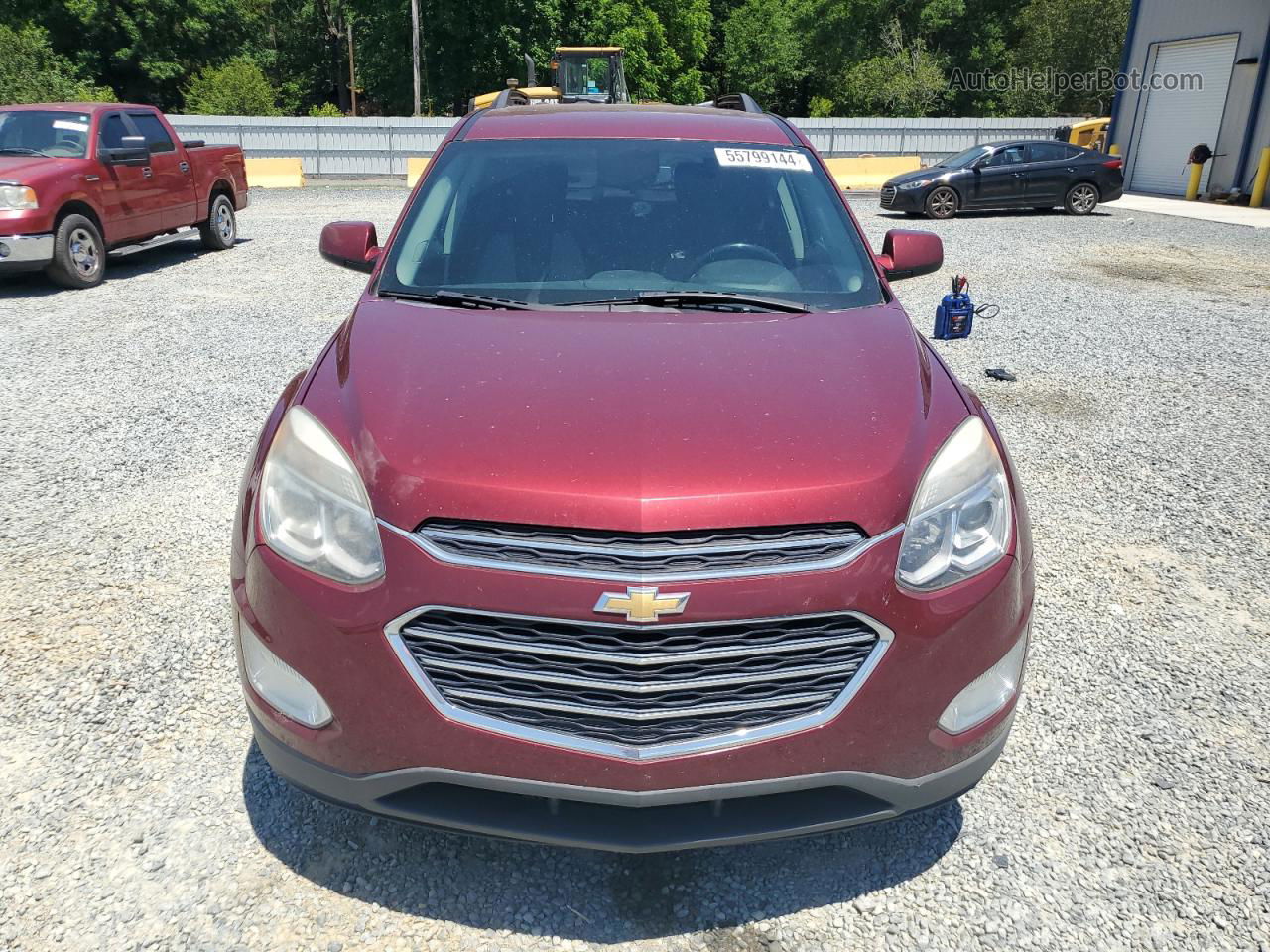 2016 Chevrolet Equinox Lt Бордовый vin: 2GNFLFEK3G6287020