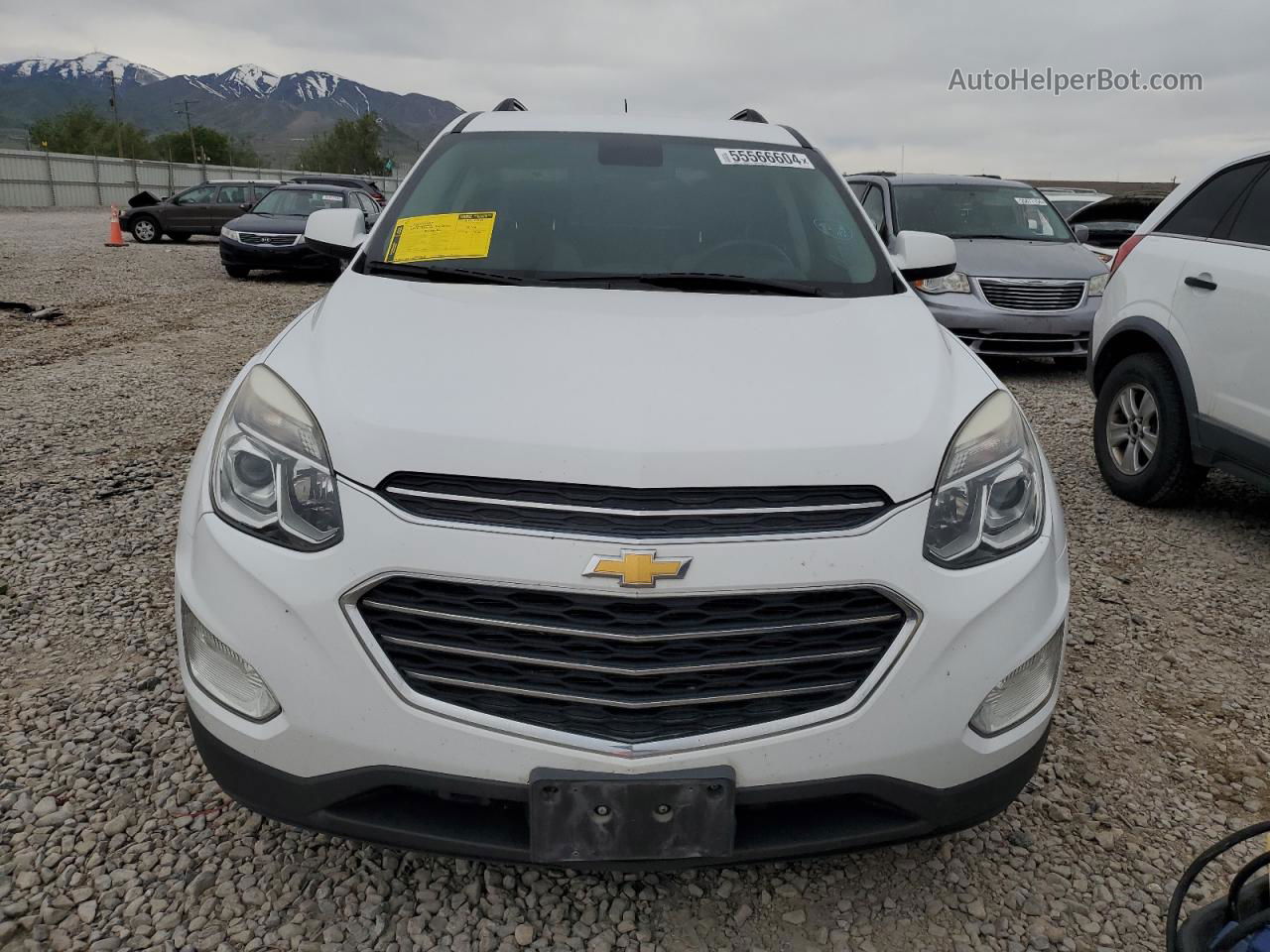 2017 Chevrolet Equinox Lt Белый vin: 2GNFLFEK3H6118844