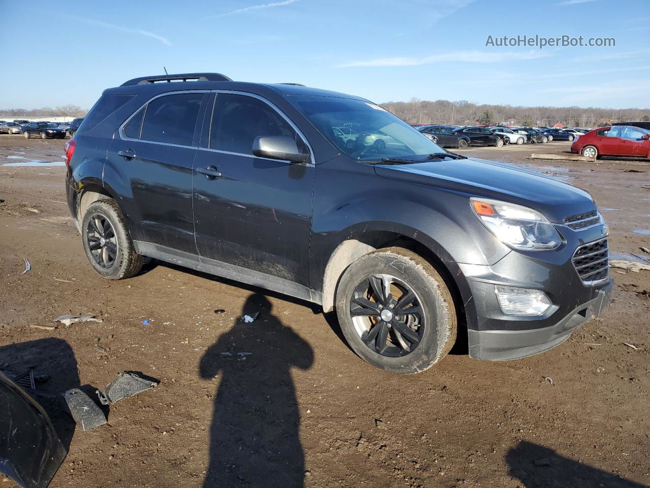 2017 Chevrolet Equinox Lt Синий vin: 2GNFLFEK3H6148202