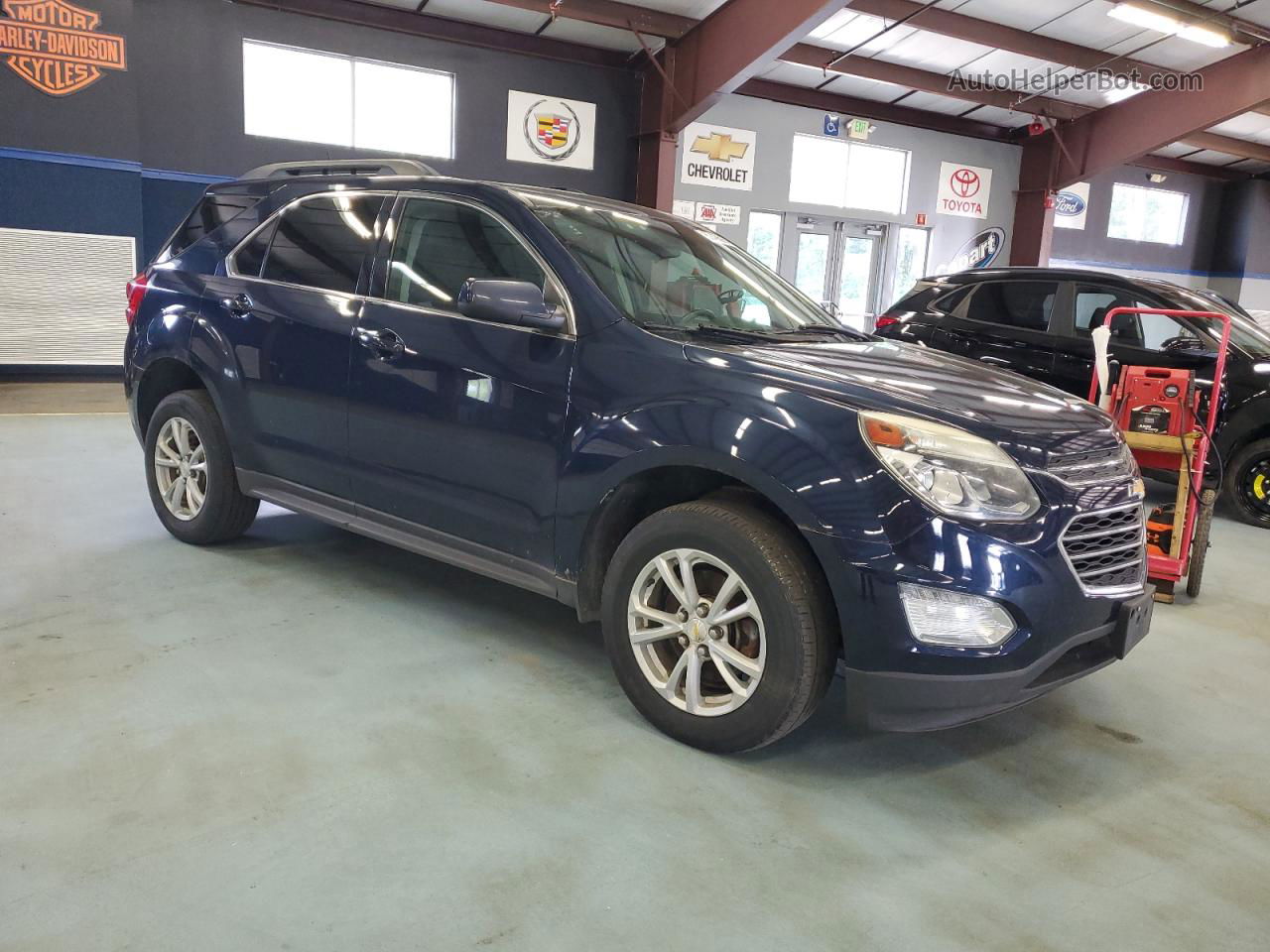 2016 Chevrolet Equinox Lt Blue vin: 2GNFLFEK4G6212567