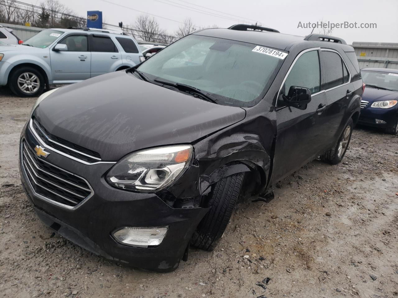 2016 Chevrolet Equinox Lt Gray vin: 2GNFLFEK4G6248288