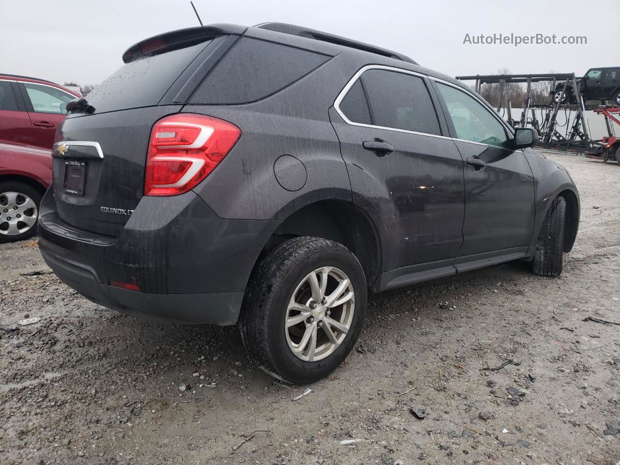 2016 Chevrolet Equinox Lt Gray vin: 2GNFLFEK4G6248288