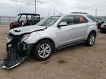 2016 Chevrolet Equinox Lt Silver vin: 2GNFLFEK4G6273966