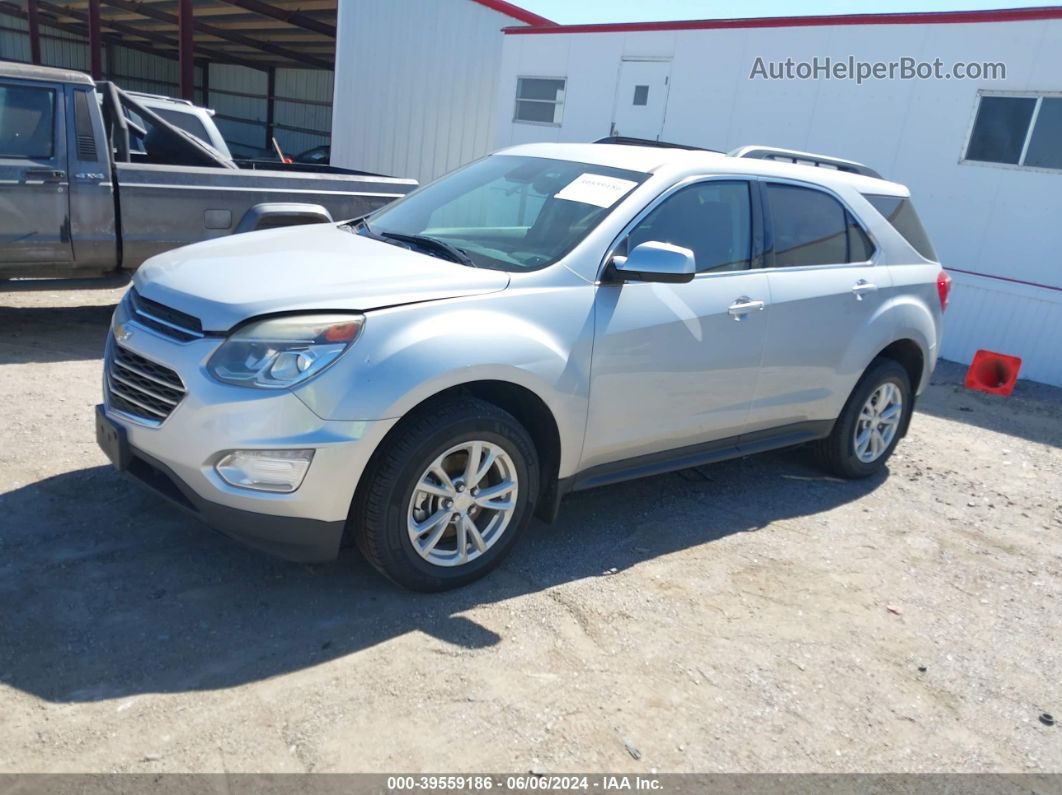 2016 Chevrolet Equinox Lt Silver vin: 2GNFLFEK4G6292758