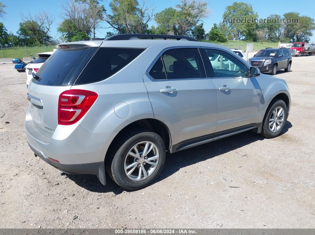 2016 Chevrolet Equinox Lt Silver vin: 2GNFLFEK4G6292758