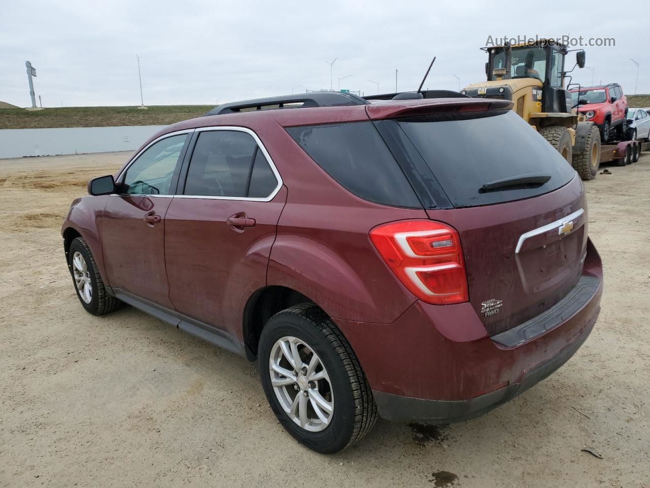 2016 Chevrolet Equinox Lt Red vin: 2GNFLFEK5G6140634