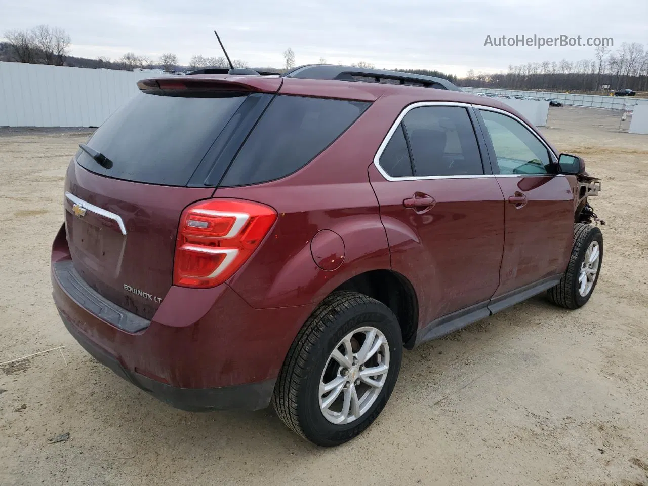 2016 Chevrolet Equinox Lt Red vin: 2GNFLFEK5G6140634