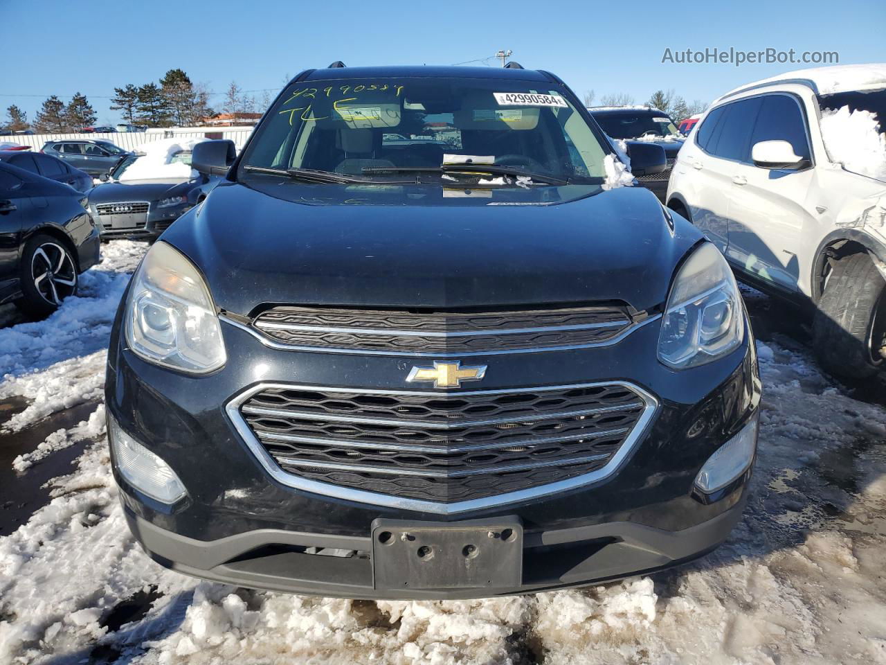 2016 Chevrolet Equinox Lt Black vin: 2GNFLFEK5G6163783