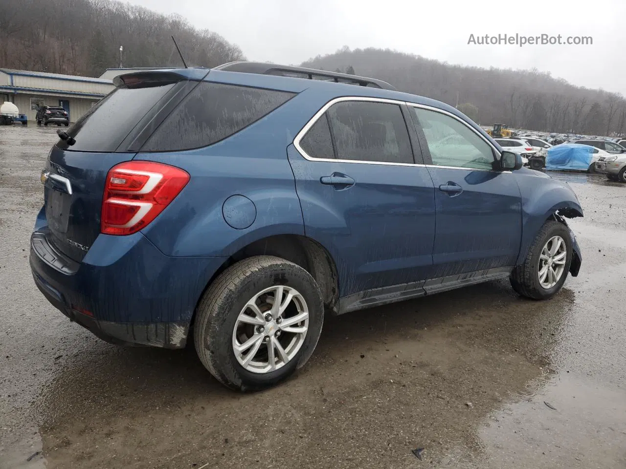 2016 Chevrolet Equinox Lt Blue vin: 2GNFLFEK5G6258702