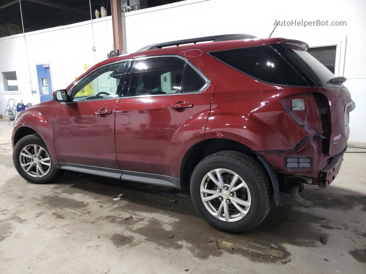 2016 Chevrolet Equinox Lt Burgundy vin: 2GNFLFEK5G6269988