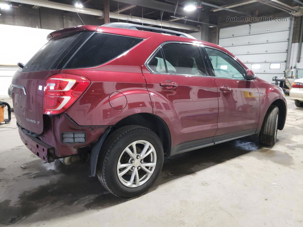 2016 Chevrolet Equinox Lt Burgundy vin: 2GNFLFEK5G6269988