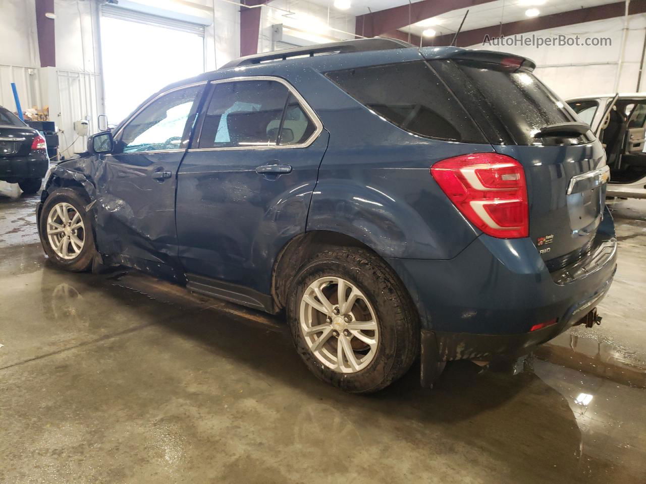 2016 Chevrolet Equinox Lt Blue vin: 2GNFLFEK5G6273555