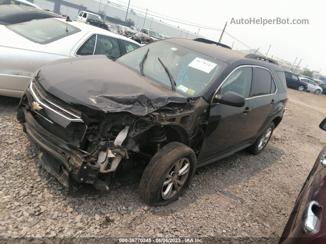 2016 Chevrolet Equinox Lt Black vin: 2GNFLFEK6G6136432