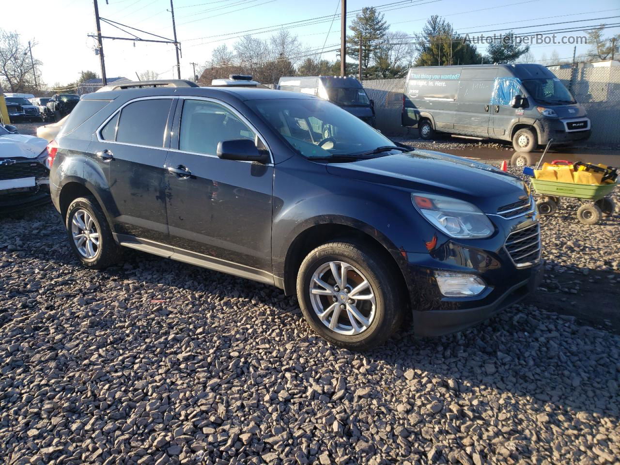 2016 Chevrolet Equinox Lt Gray vin: 2GNFLFEK6G6305459