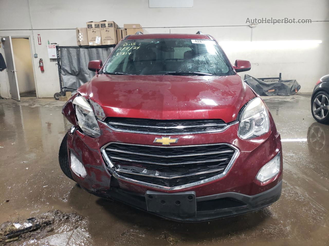 2016 Chevrolet Equinox Lt Red vin: 2GNFLFEK7G6221599