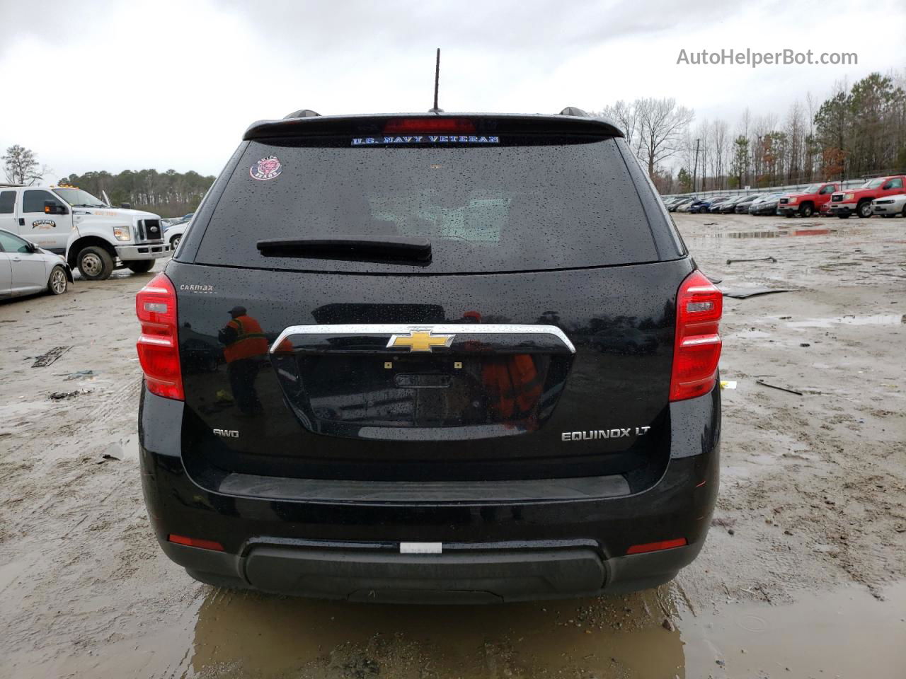 2016 Chevrolet Equinox Lt Black vin: 2GNFLFEK7G6227399