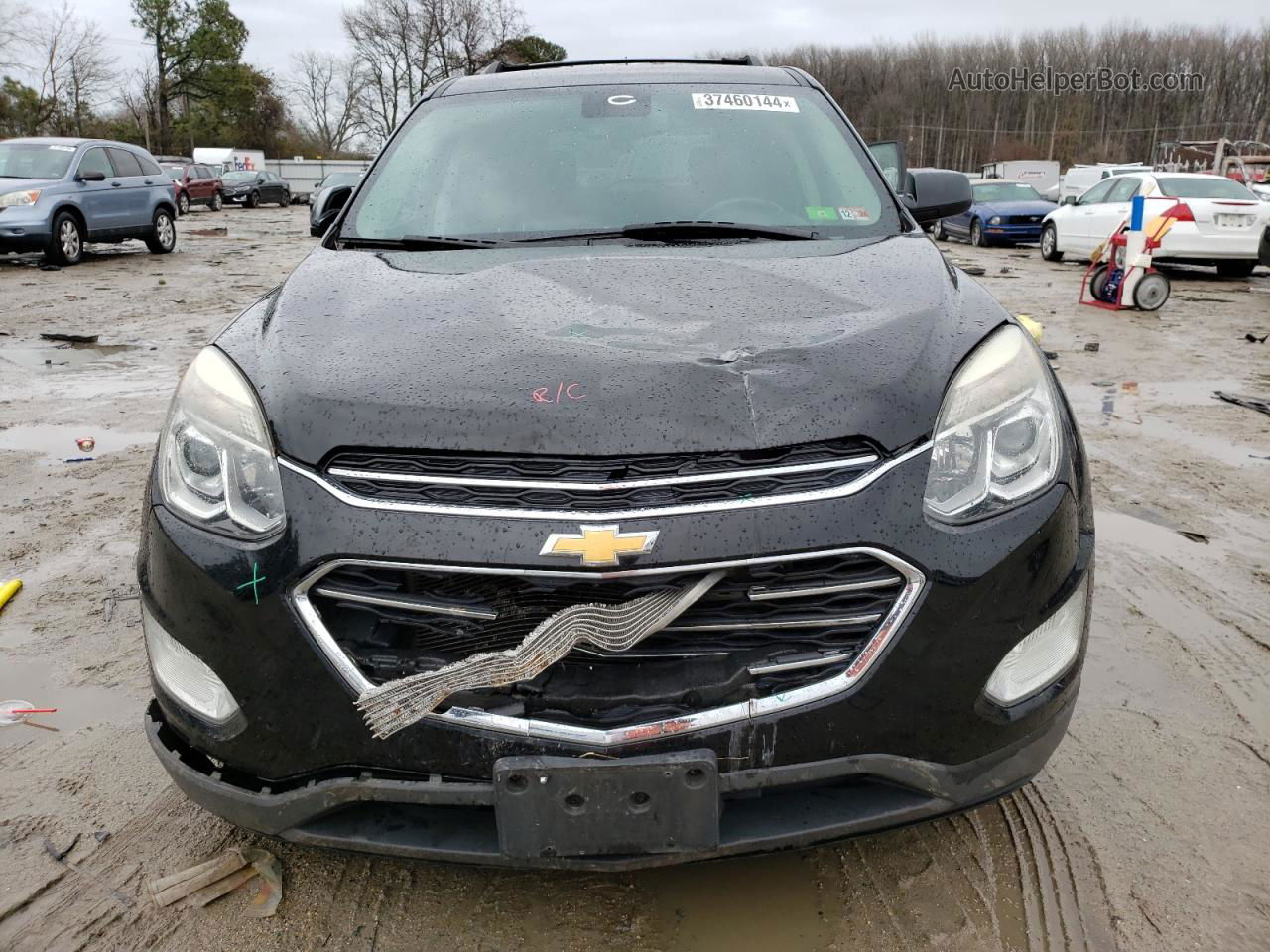 2016 Chevrolet Equinox Lt Black vin: 2GNFLFEK7G6227399