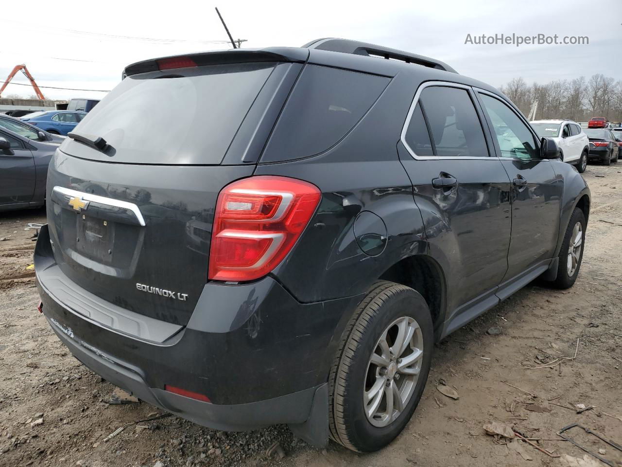 2016 Chevrolet Equinox Lt Black vin: 2GNFLFEK7G6281463