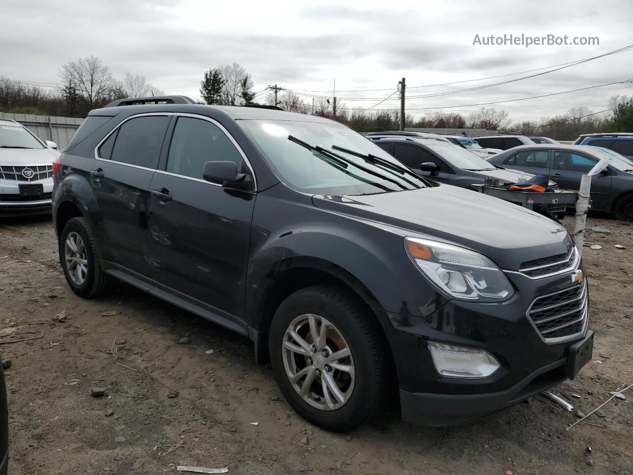 2016 Chevrolet Equinox Lt Black vin: 2GNFLFEK7G6281463