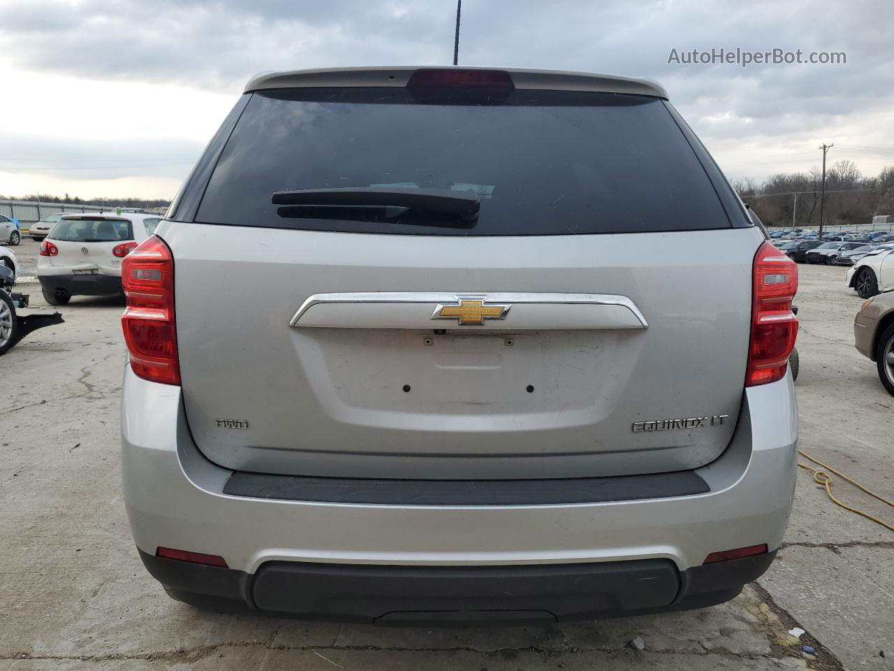 2016 Chevrolet Equinox Lt Silver vin: 2GNFLFEK7G6339541