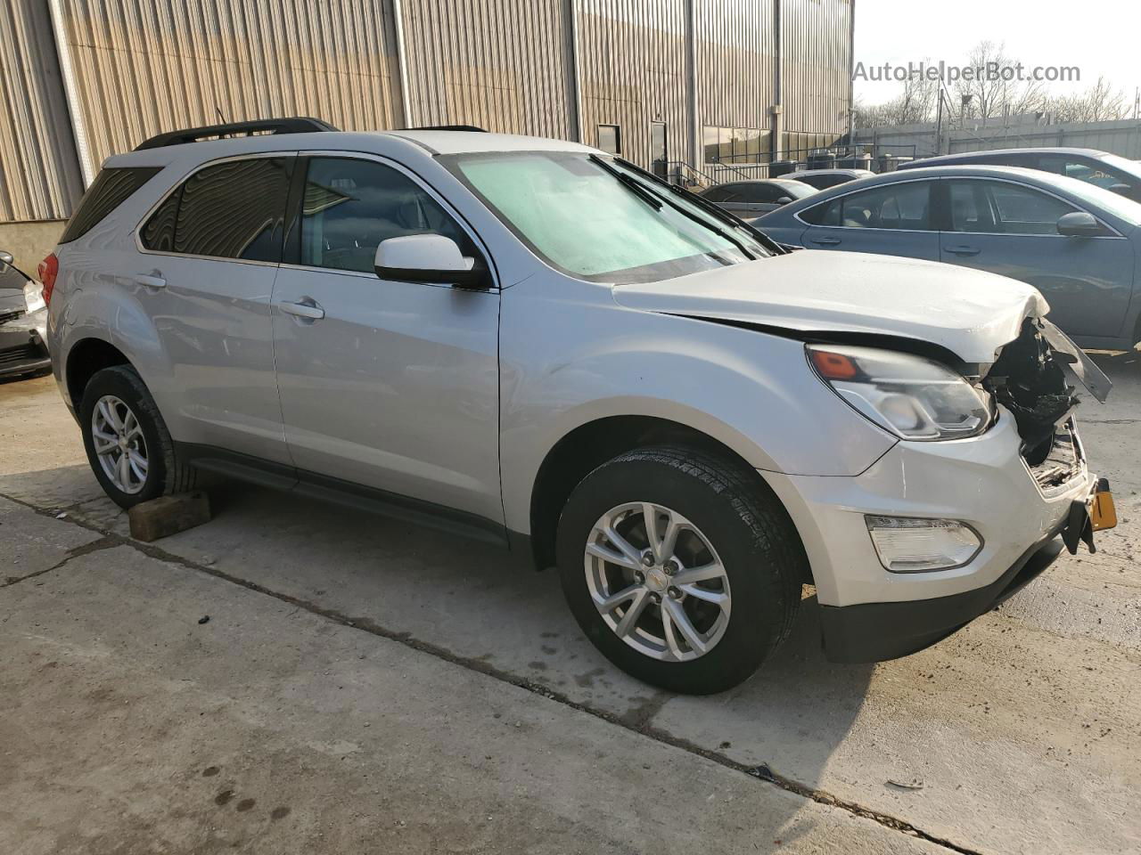 2016 Chevrolet Equinox Lt Silver vin: 2GNFLFEK7G6339541