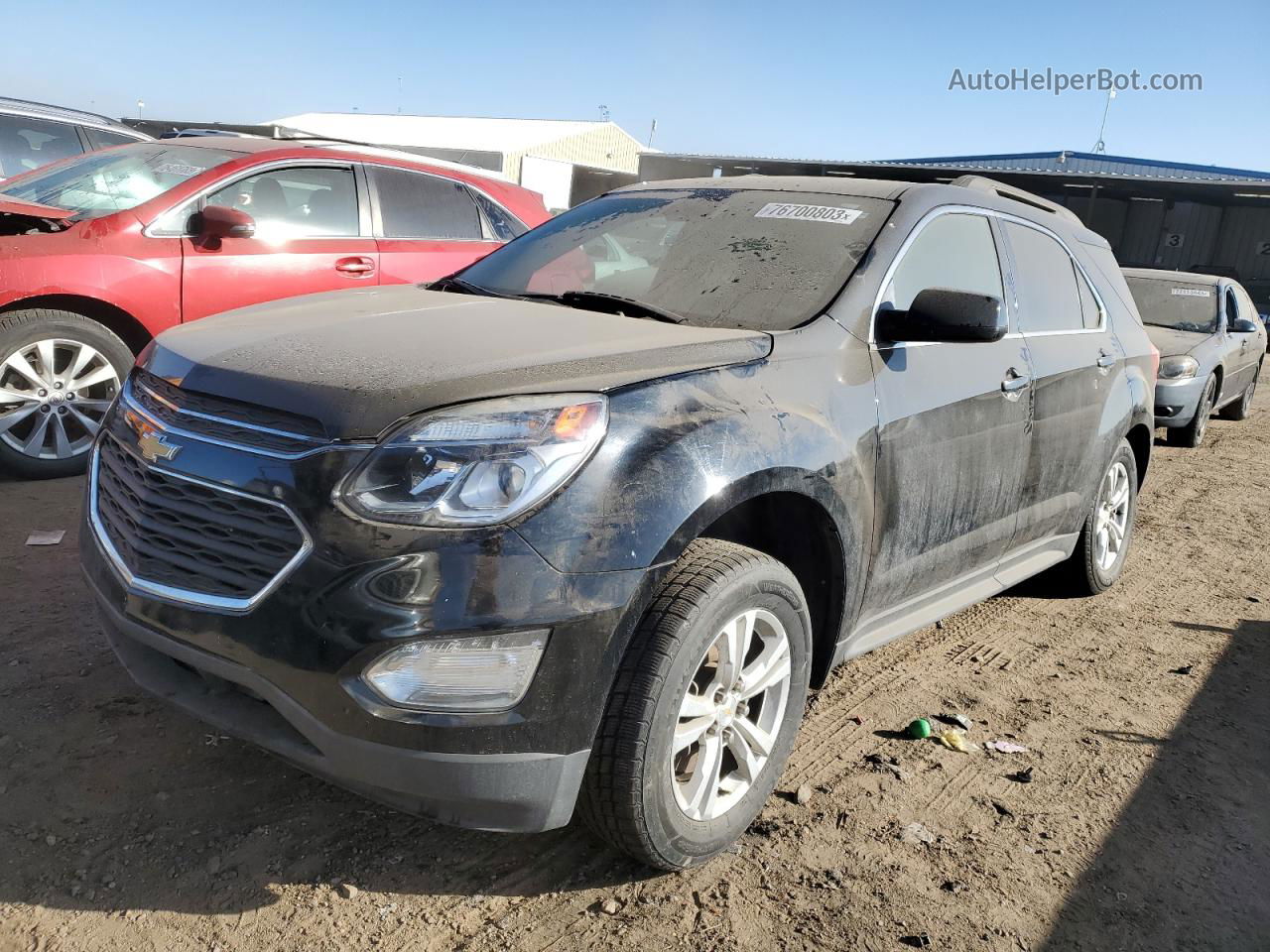 2016 Chevrolet Equinox Lt Black vin: 2GNFLFEK7G6359319