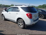 2017 Chevrolet Equinox Lt White vin: 2GNFLFEK7H6130592