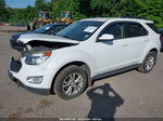 2017 Chevrolet Equinox Lt White vin: 2GNFLFEK7H6130592