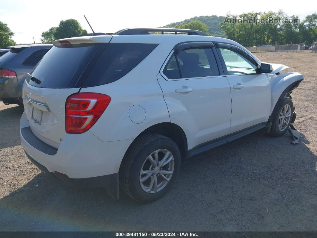 2017 Chevrolet Equinox Lt White vin: 2GNFLFEK7H6130592