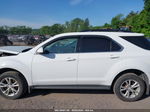 2017 Chevrolet Equinox Lt White vin: 2GNFLFEK7H6130592