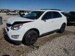 2017 Chevrolet Equinox Lt White vin: 2GNFLFEK7H6197161