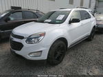 2017 Chevrolet Equinox Lt White vin: 2GNFLFEK8H6128253