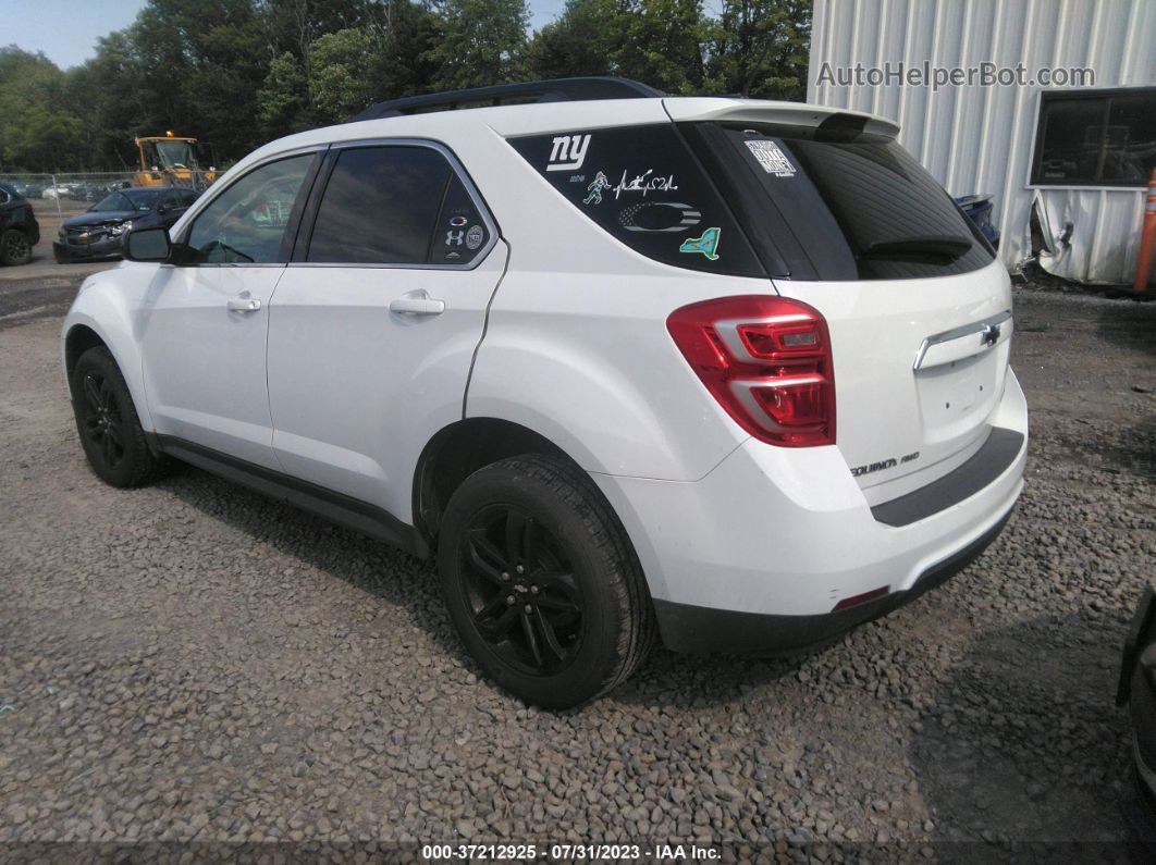 2017 Chevrolet Equinox Lt White vin: 2GNFLFEK8H6128253