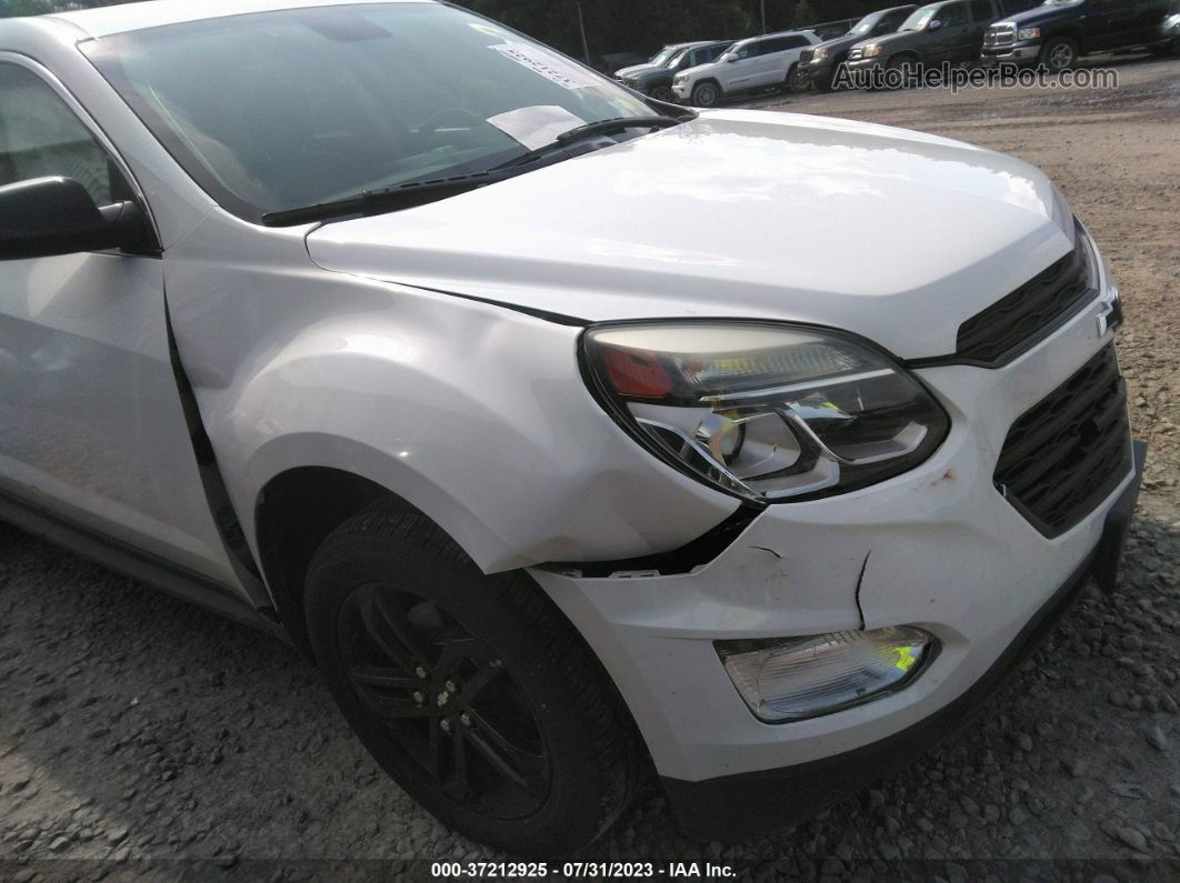 2017 Chevrolet Equinox Lt White vin: 2GNFLFEK8H6128253