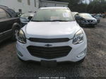 2017 Chevrolet Equinox Lt White vin: 2GNFLFEK8H6128253