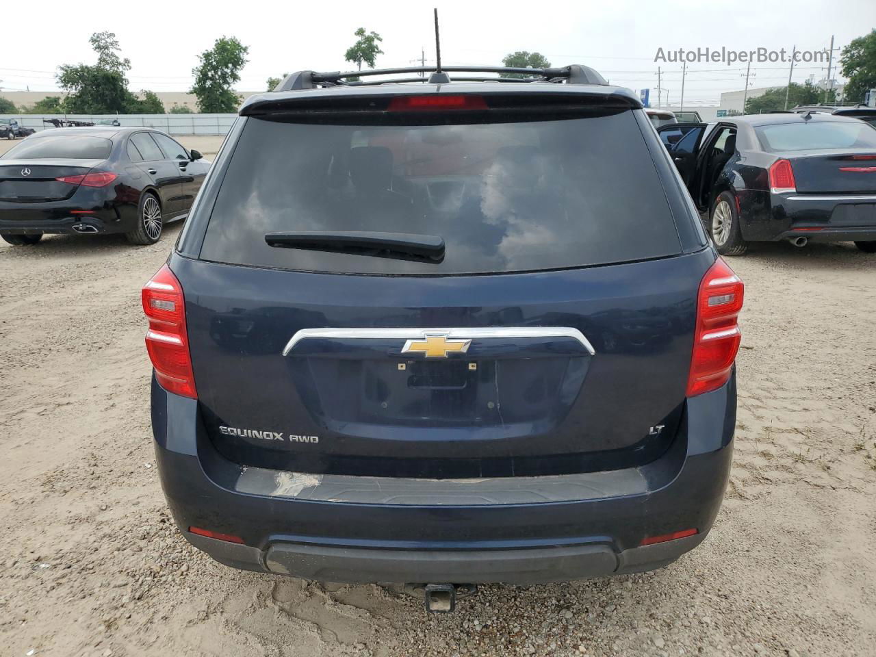 2017 Chevrolet Equinox Lt Blue vin: 2GNFLFEK8H6263684