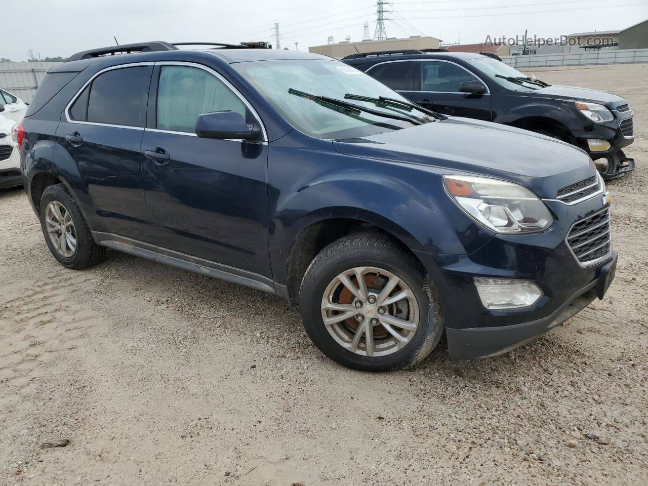 2017 Chevrolet Equinox Lt Blue vin: 2GNFLFEK8H6263684