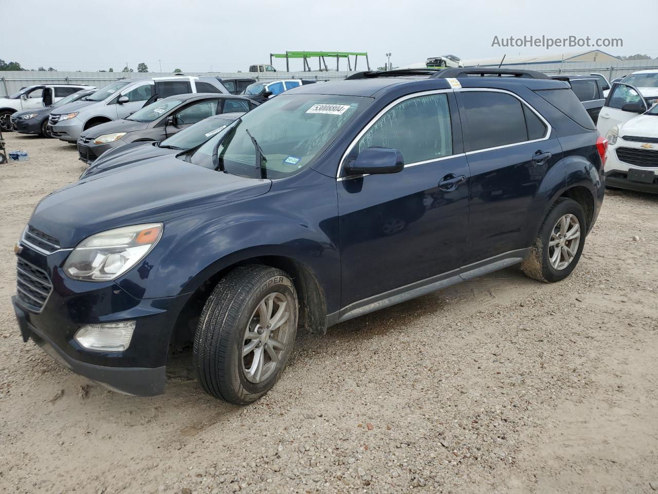 2017 Chevrolet Equinox Lt Blue vin: 2GNFLFEK8H6263684