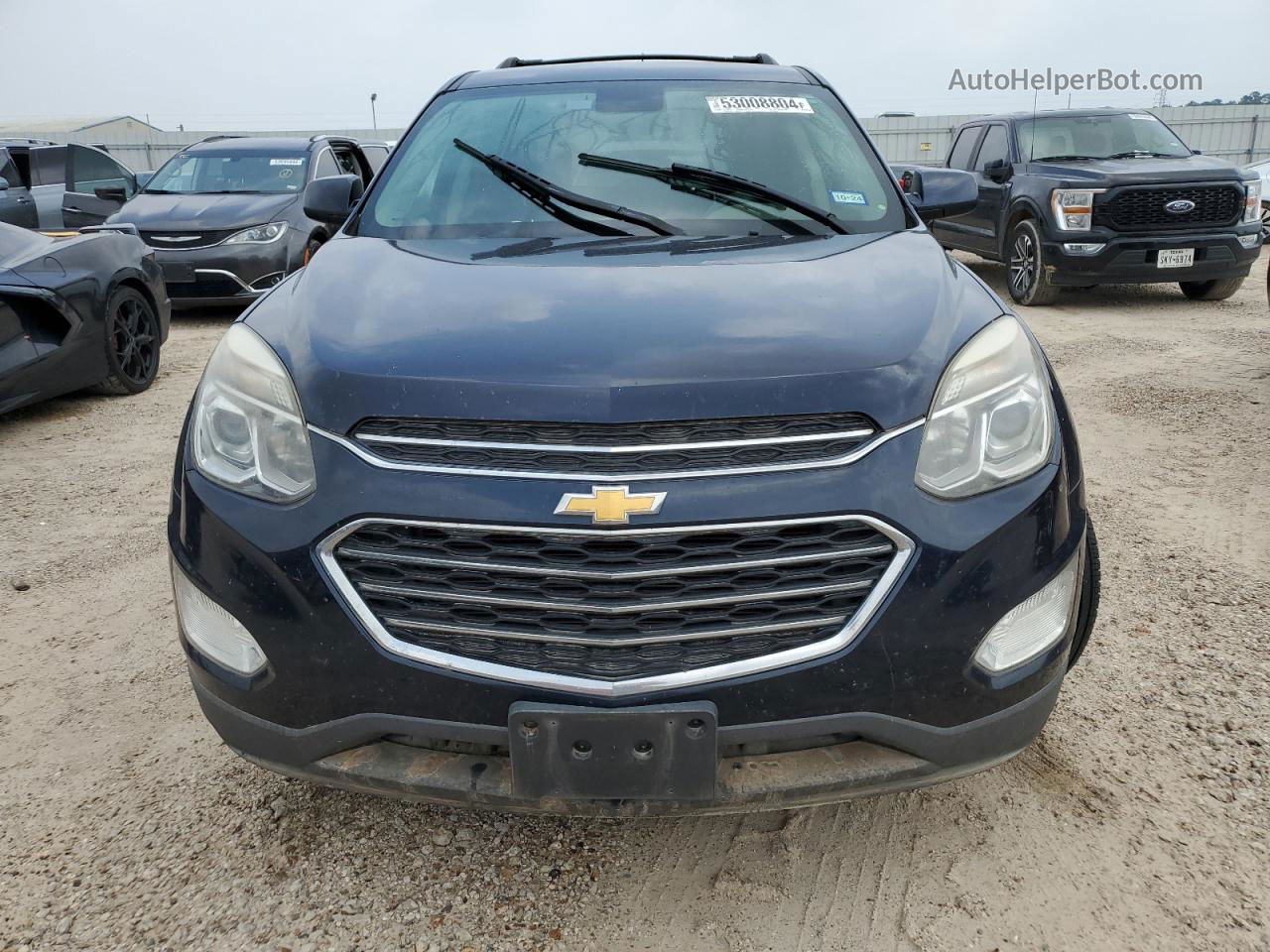 2017 Chevrolet Equinox Lt Blue vin: 2GNFLFEK8H6263684