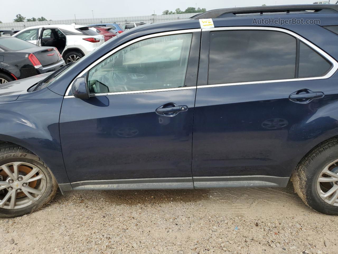 2017 Chevrolet Equinox Lt Blue vin: 2GNFLFEK8H6263684