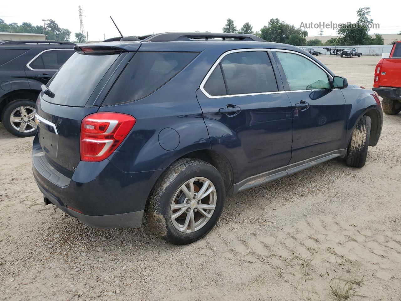 2017 Chevrolet Equinox Lt Blue vin: 2GNFLFEK8H6263684