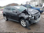 2016 Chevrolet Equinox Lt Gray vin: 2GNFLFEK9G6106373