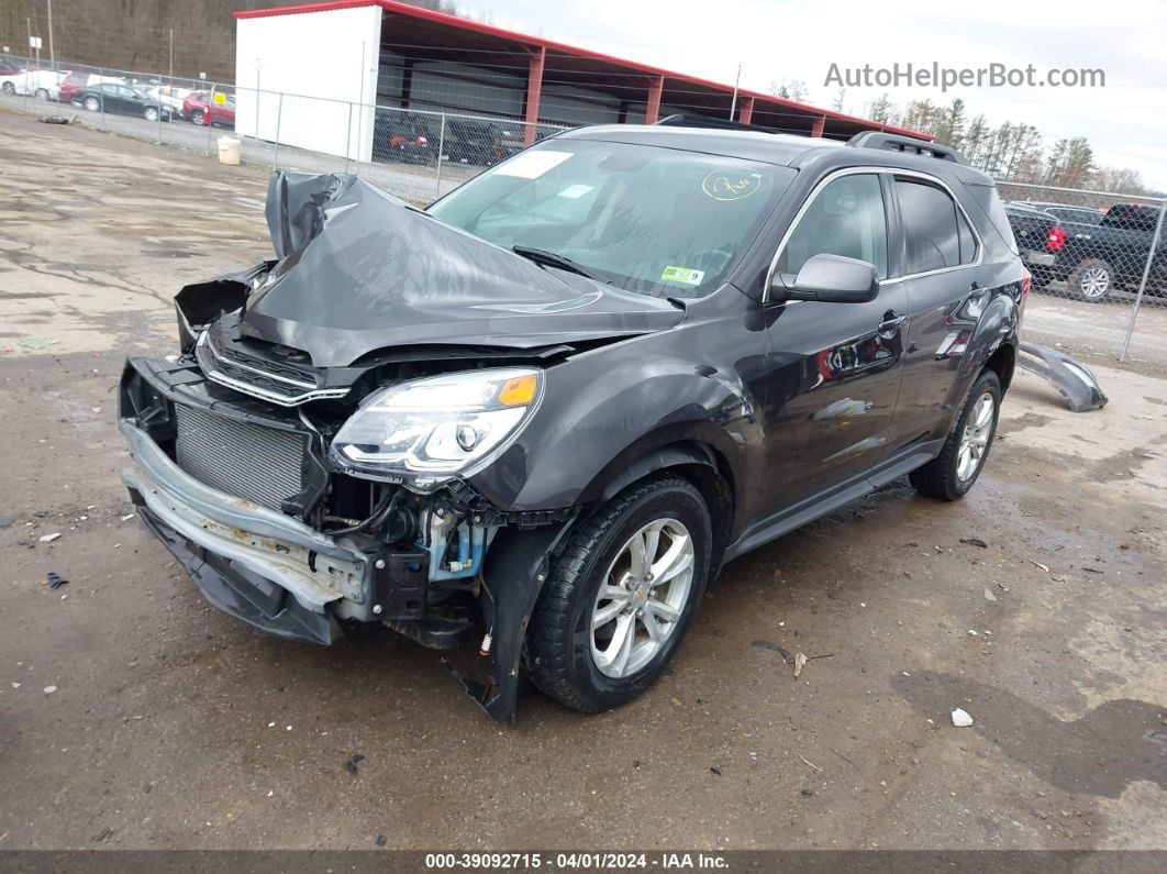 2016 Chevrolet Equinox Lt Gray vin: 2GNFLFEK9G6106373