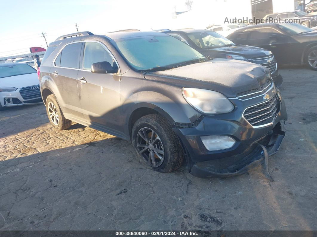 2016 Chevrolet Equinox Lt Gray vin: 2GNFLFEK9G6121553