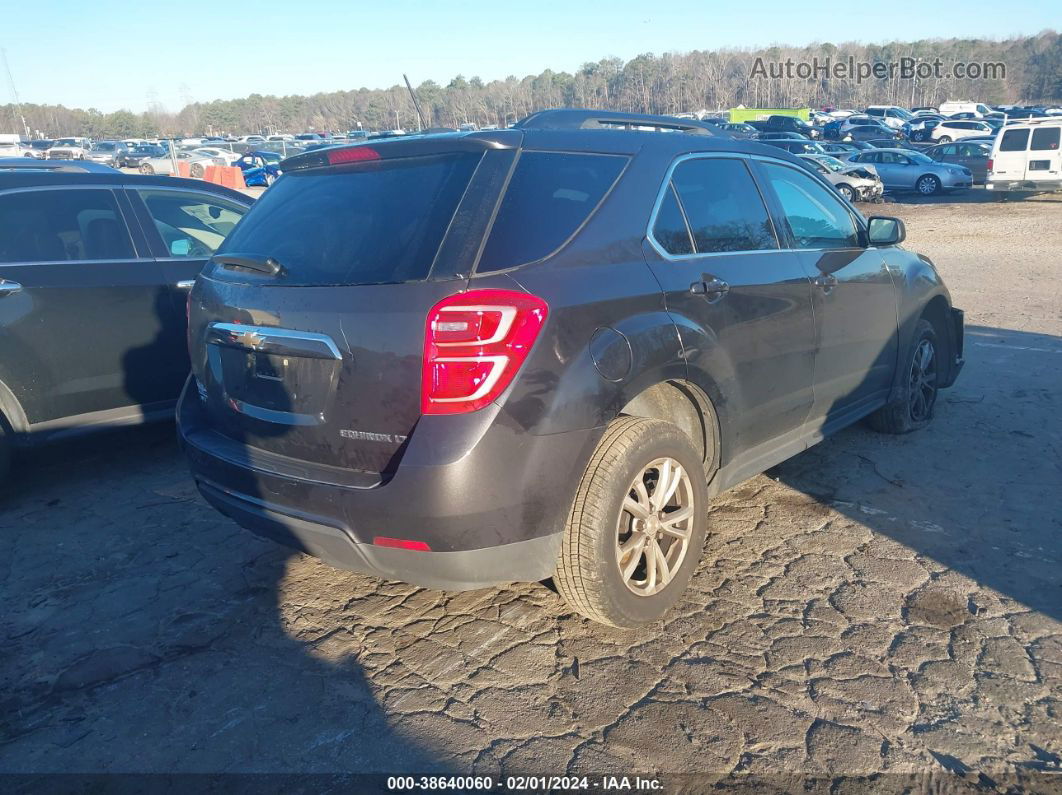 2016 Chevrolet Equinox Lt Gray vin: 2GNFLFEK9G6121553