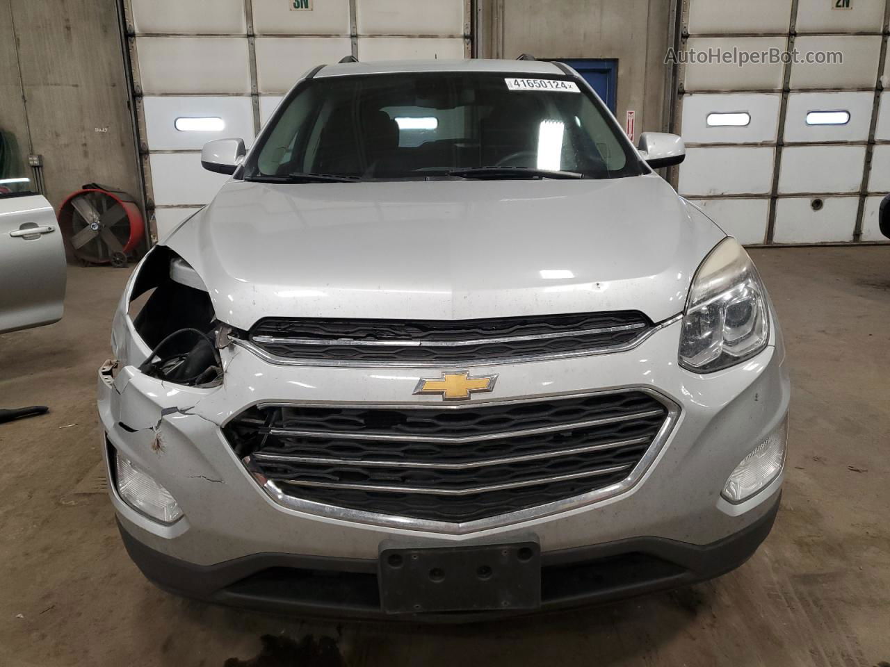 2016 Chevrolet Equinox Lt Silver vin: 2GNFLFEK9G6121830