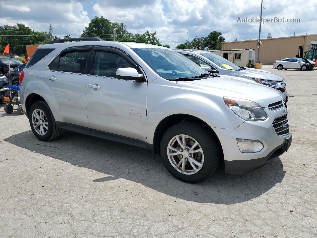 2016 Chevrolet Equinox Lt Silver vin: 2GNFLFEK9G6128969